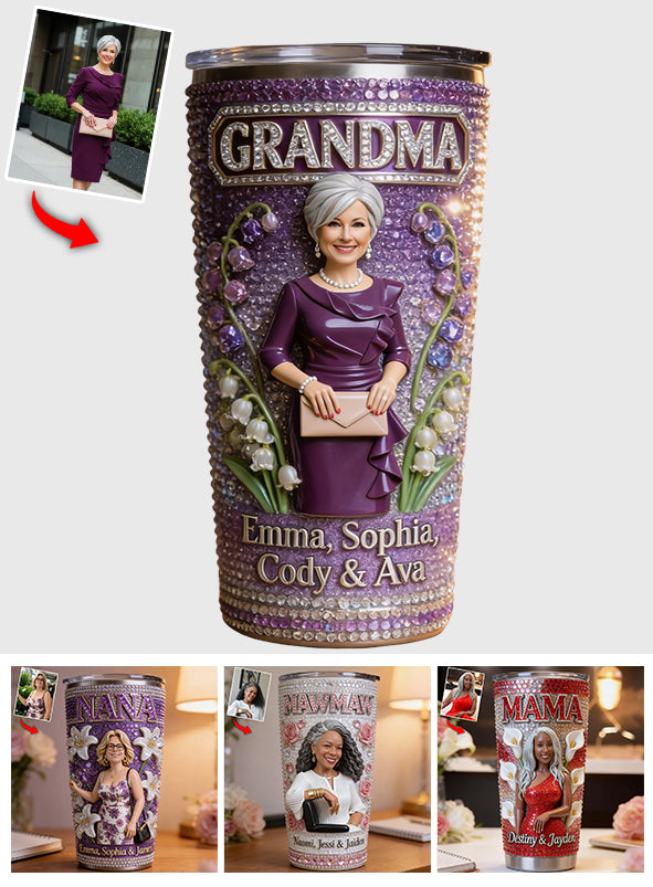 Tasse Personnalisée - Photo et Titre au Choix pour Mamie
