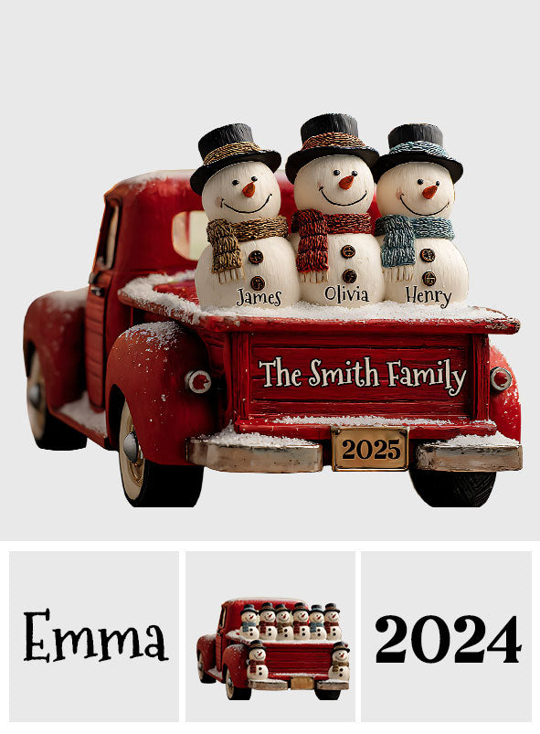 C'est nous - Plaque acrylique personnalisée pour la famille