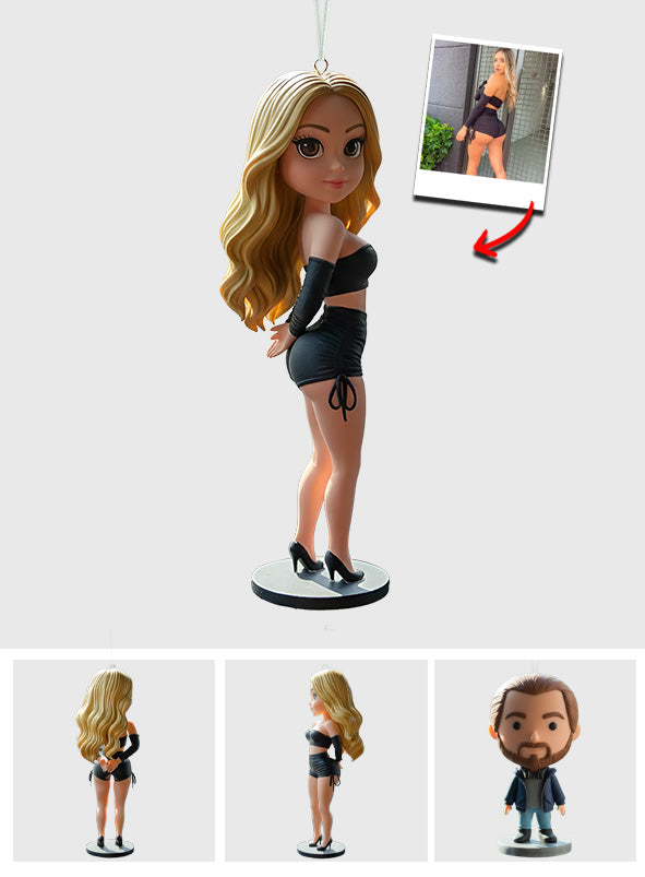 Photo personnalisée - Cadeau pour elle, pour lui - Figurine 3D personnalisée pour couple