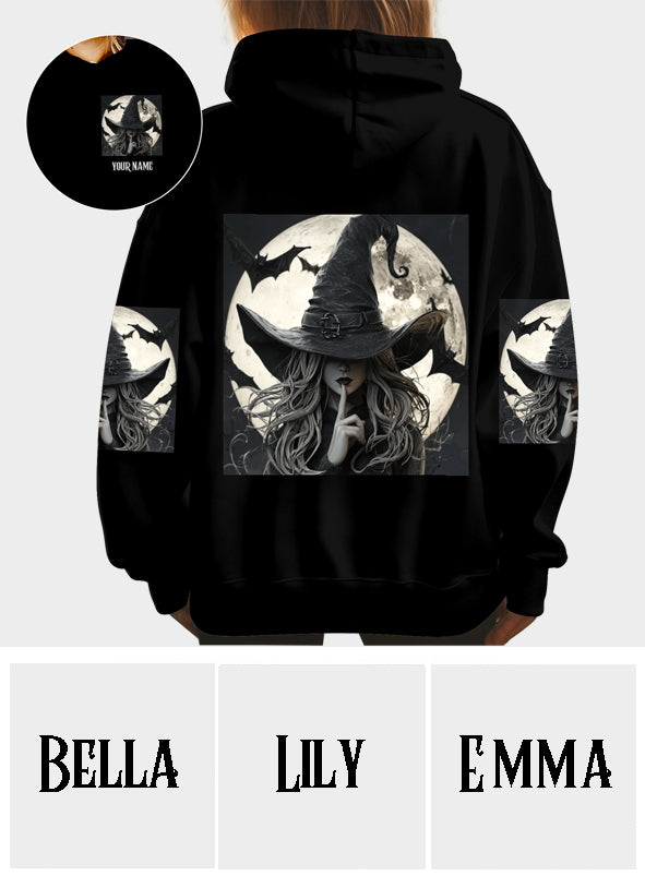 A Wee Bit Wicked - Personalized Witch All Over Shirt