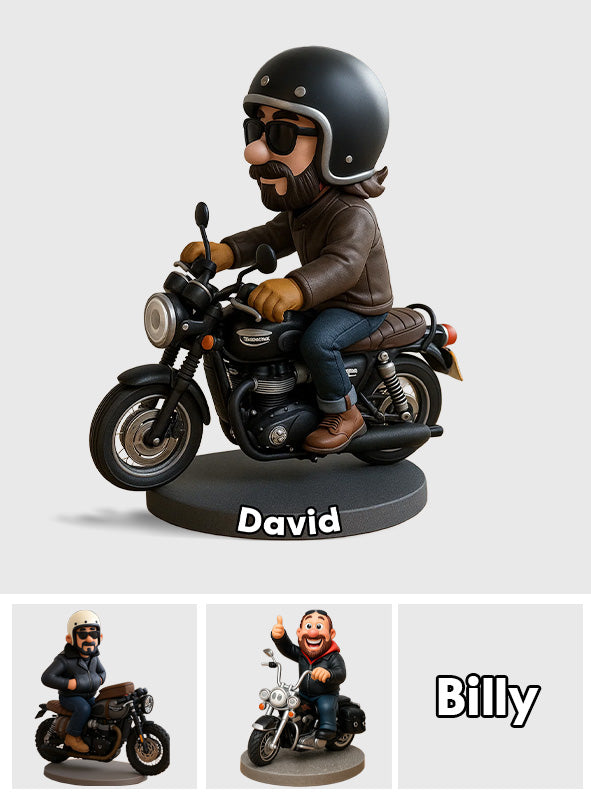 Superbe balade - Plaque acrylique personnalisée pour motards