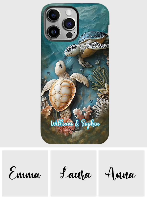 Coque de téléphone personnalisée avec imprimé intégral pour couple, cadeau idéal pour un couple marié ou pour un anniversaire.