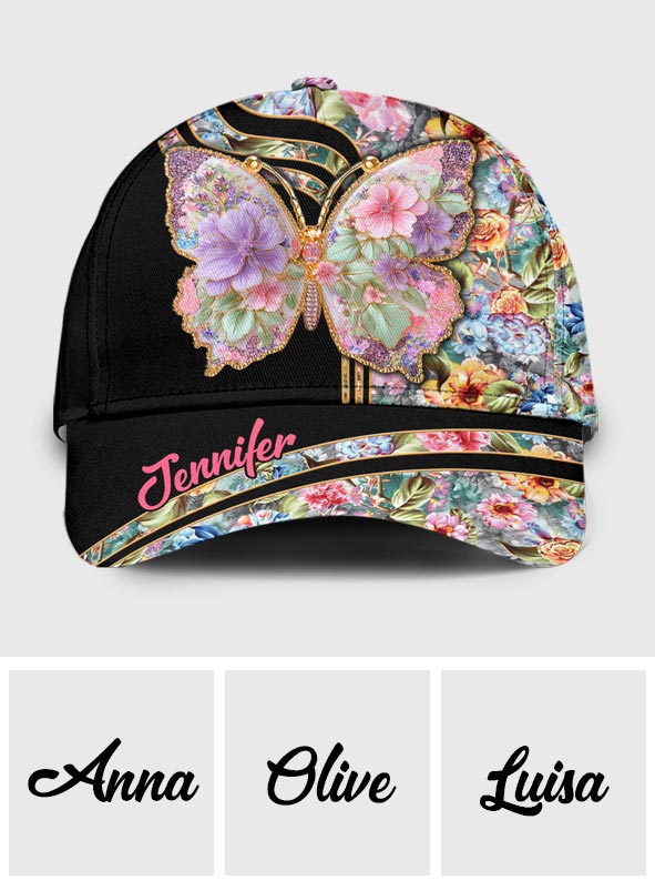 Love Butterfly - Personalized Butterfly Classic Cap