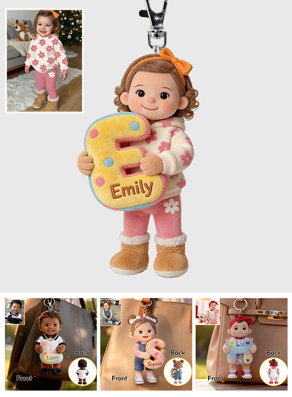 Photo Personnalisée - Porte-Clés En Peluche Enfant