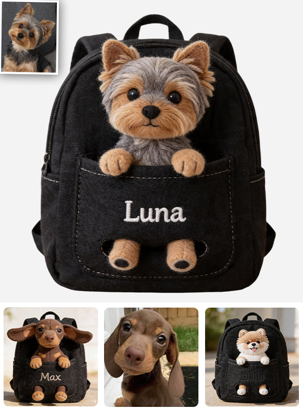 Compagnon Parfait - Sac à Dos en Cuir Personnalisable avec Patch Échangeable