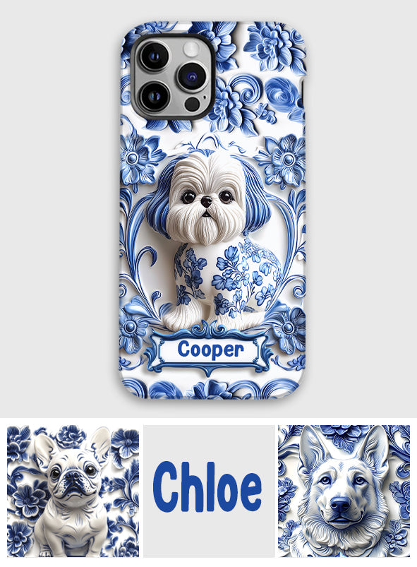 Cute Dog - Personalized Dog Full Print Phone Case