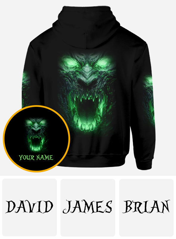 T-shirt personnalisé à motif crâne lumineux - T-shirt à motif crâne intégral