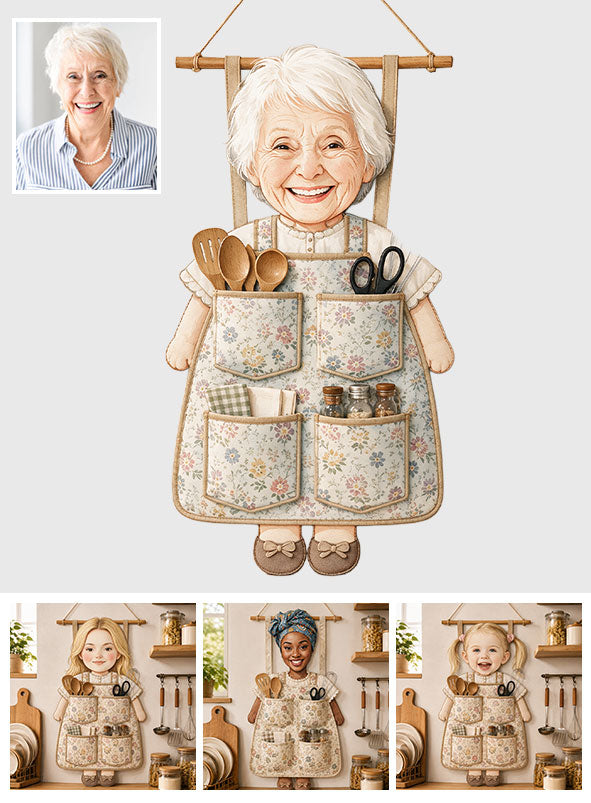 Cooking Lovers, Kitchen Decor - Personalized Cooking Hanging Organizer