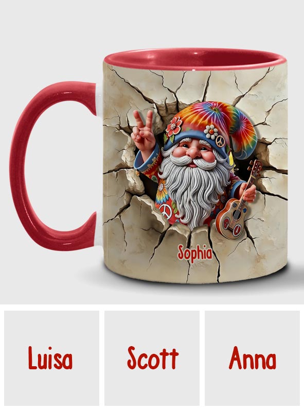 Free Your Mind - Personalized Hippie Accent Mug