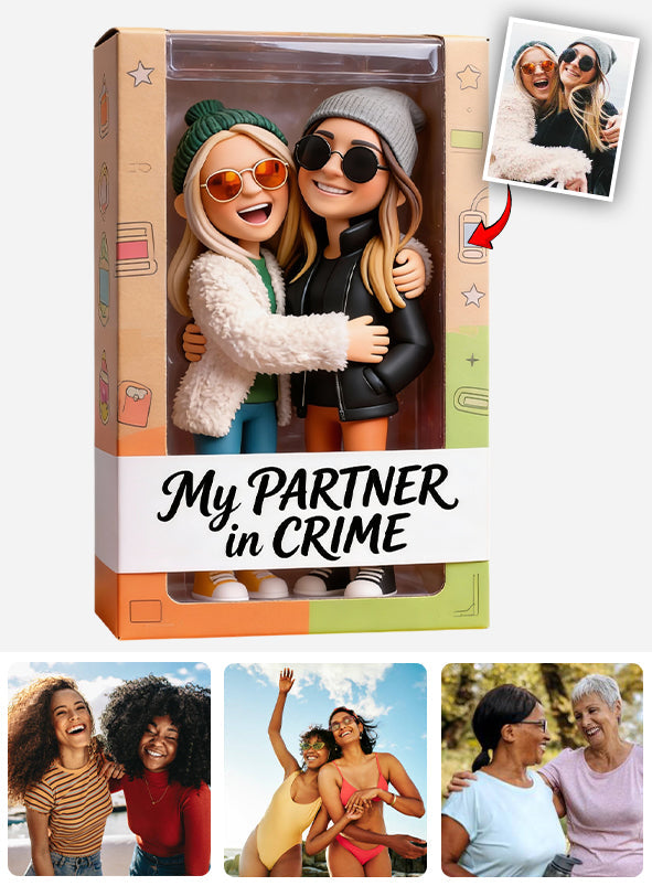 Amies pour toujours - Plaque acrylique personnalisée pour meilleure amie