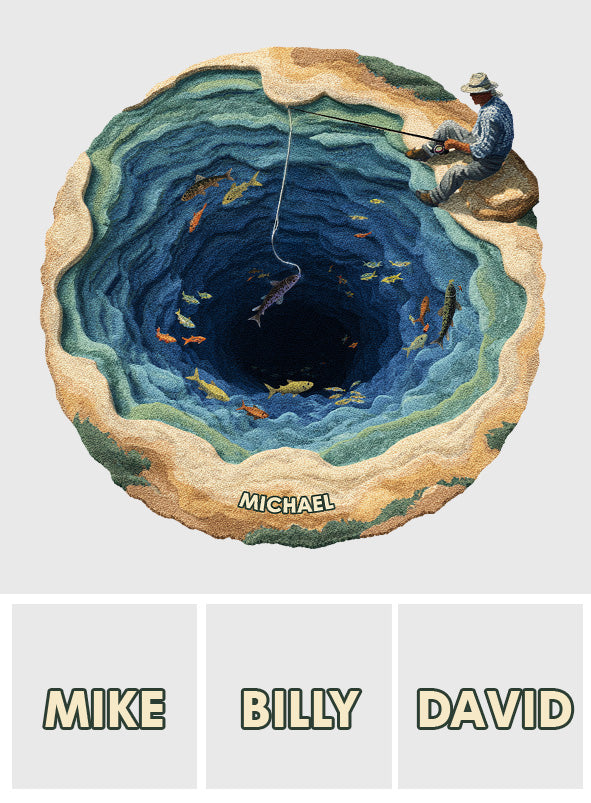 Cool Fishing - Personalized Fishing Non-Slip Tufted Rug