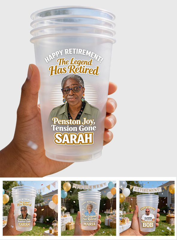 Joyeuse Retraite - Tasse Gelée Personnalisée