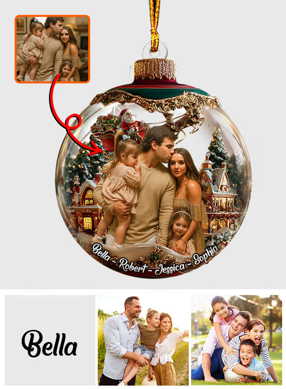 This Is Us - Personalized Family Custom Shaped Ornament