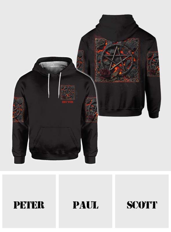 T-shirt personnalisé « Sorcière violette » - Sorcière intégrale