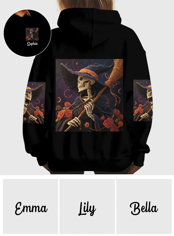 T-shirt personnalisé « Sorcière violette » - Sorcière intégrale