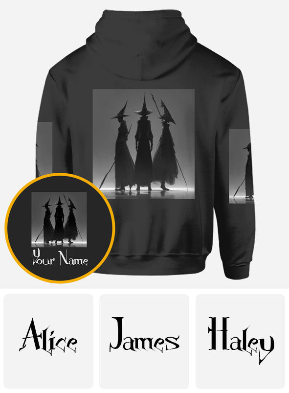 Purple Witch - Personalized Witch All Over Shirt