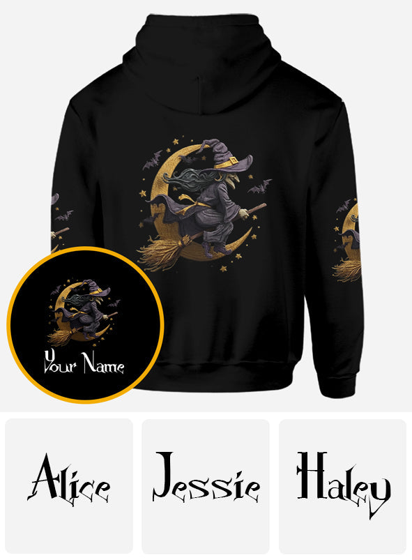 T-shirt personnalisé Sorcière Violette - T-shirt Sorcière Intégrale