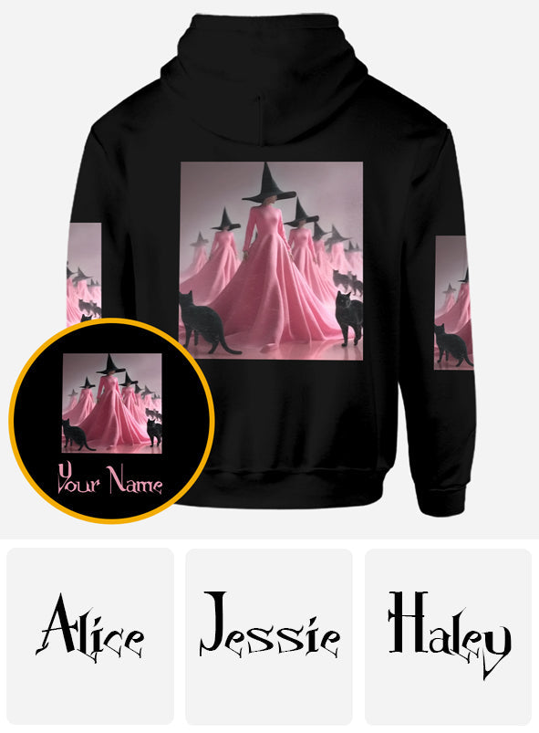 T-shirt personnalisé « Sorcière violette » - Sorcière intégrale