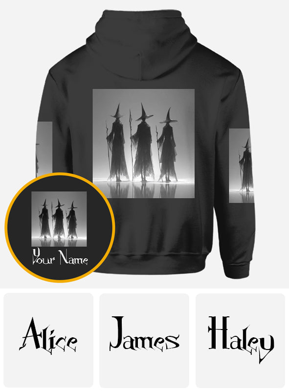 T-shirt personnalisé « Sorcière violette » - Sorcière intégrale