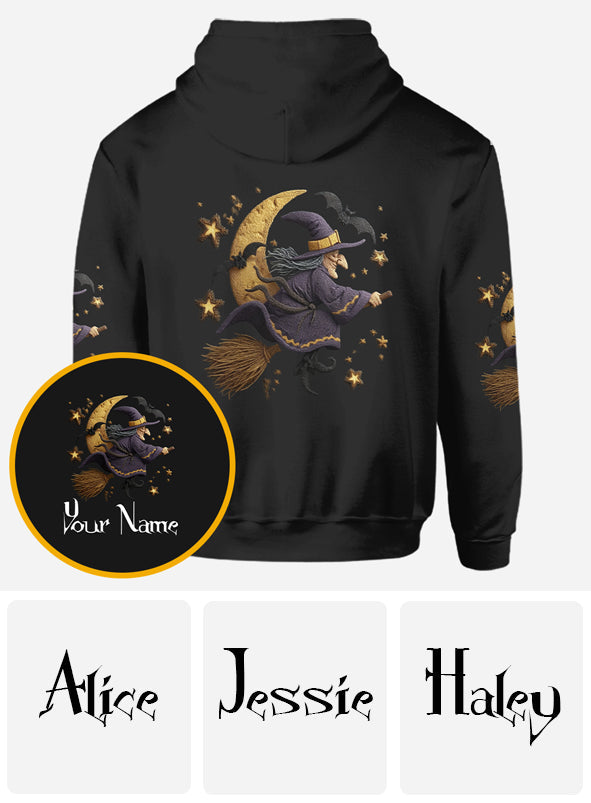 T-shirt personnalisé Sorcière Violette - T-shirt Sorcière Intégrale