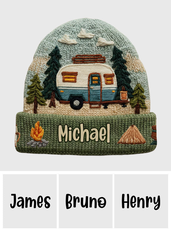 Le camping, c'est ma passion ! - Bonnet de camping personnalisé