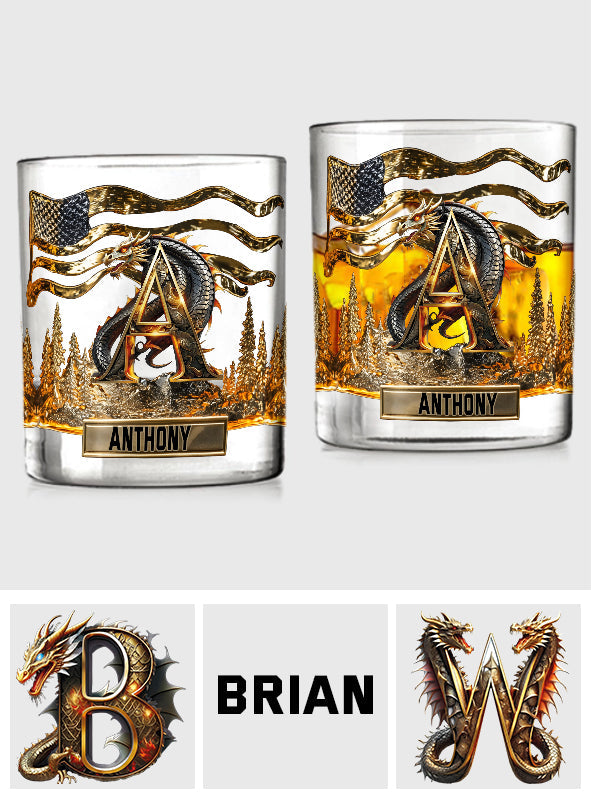 J'adore les dragons - Verre à whisky personnalisé Dragon