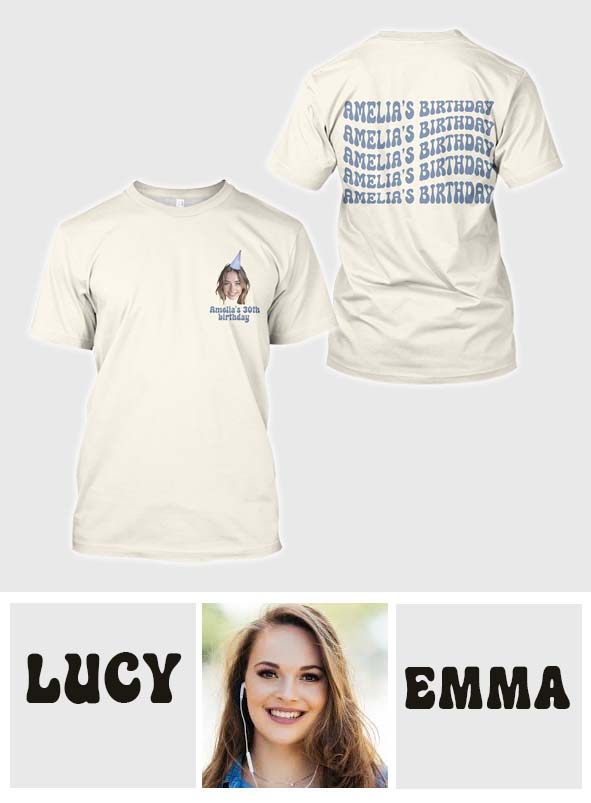Birthday Gift - Personalized Birthday All Over Shirt