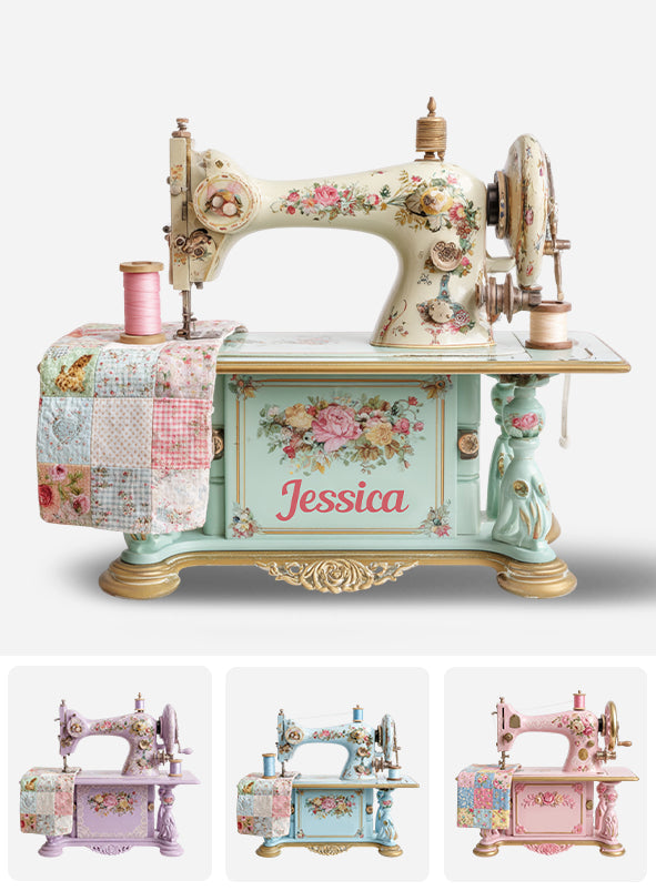 La couture me rend heureuse - Plaque acrylique personnalisée sur le thème de la couture