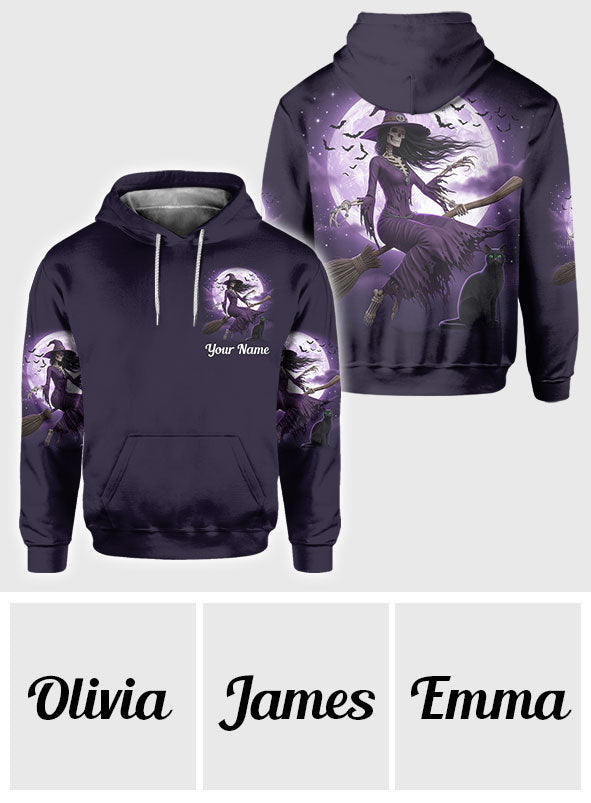 Un peu méchante - T-shirt personnalisé de sorcière