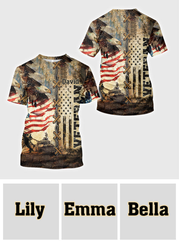 Je suis un ancien combattant - T-shirt personnalisé pour anciens combattants