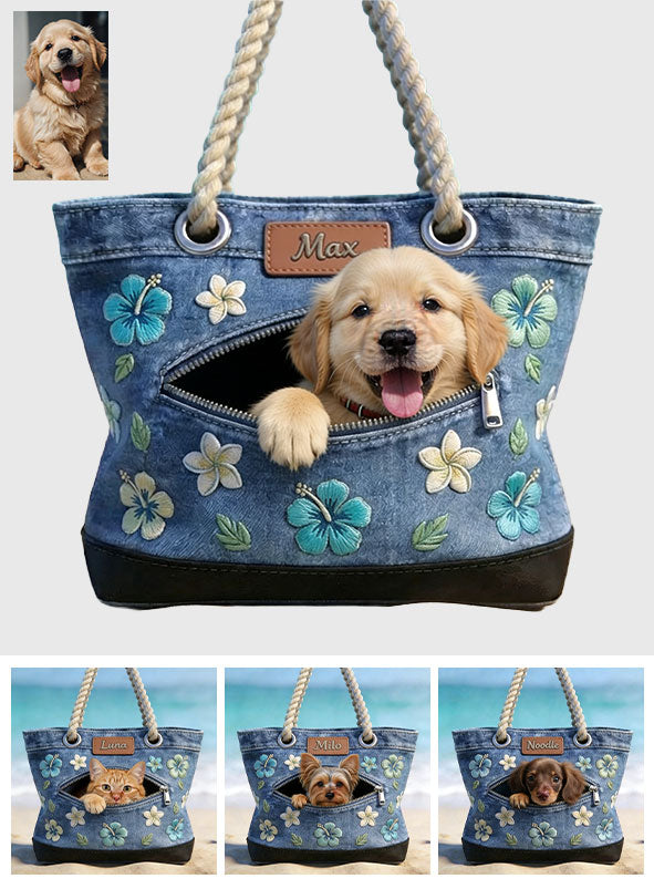 Sac de Plage Personnalisé Salty Lil'