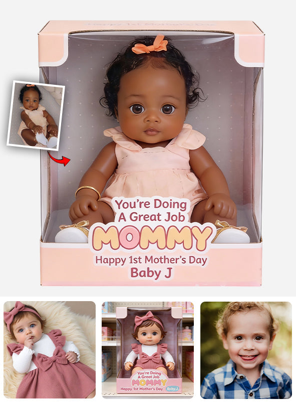 Tu fais un super boulot ! - Plaque acrylique personnalisée « Maman » en forme sur mesure