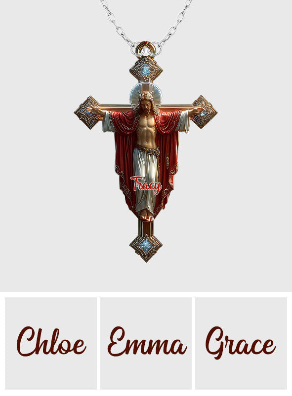 Enfant de Dieu - Collier pendentif chrétien personnalisé