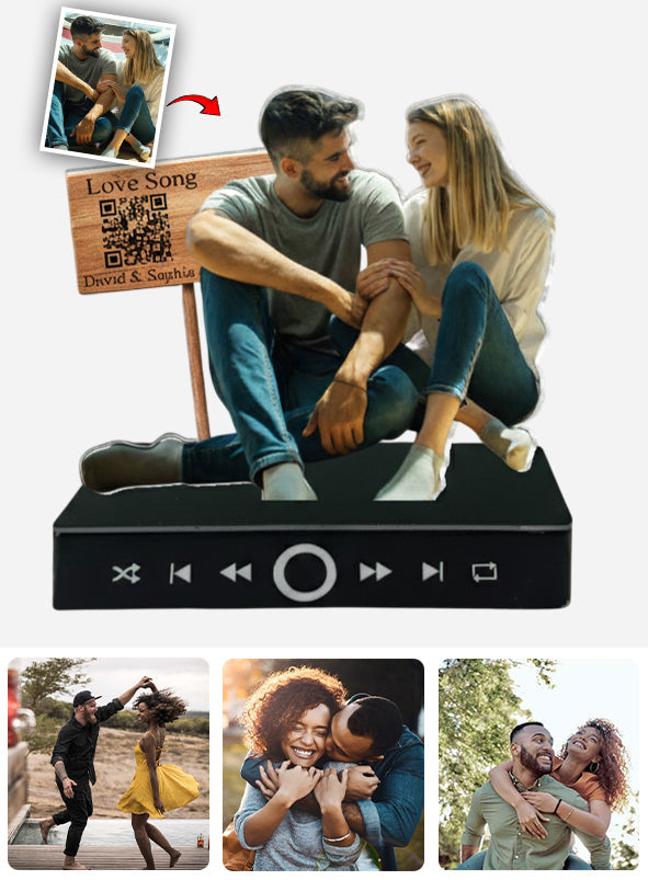 Quelques mots pour vous - Ornement musical personnalisé pour couple