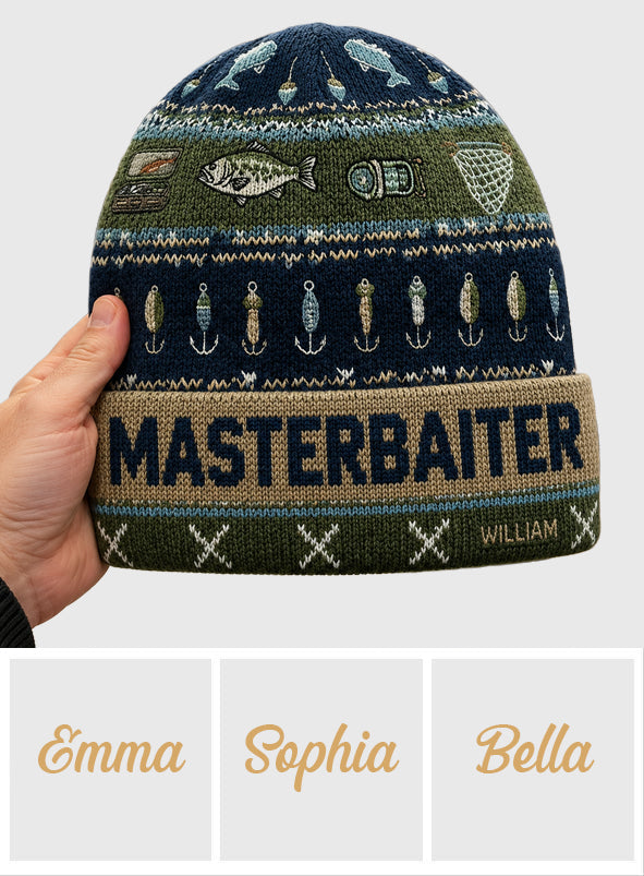 Masterbaiter - Bonnet de pêche personnalisé