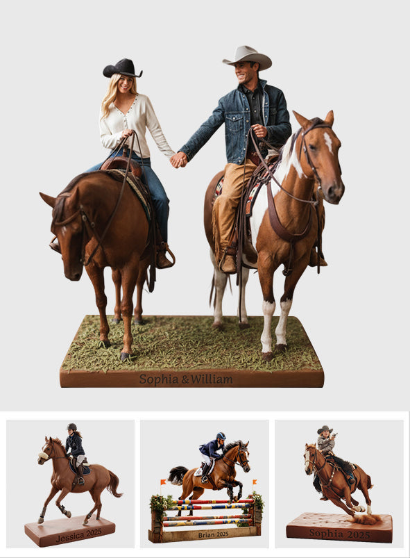 Custom From Any Photo - Personalized Horse Custom Shaped Acrylic Plaque