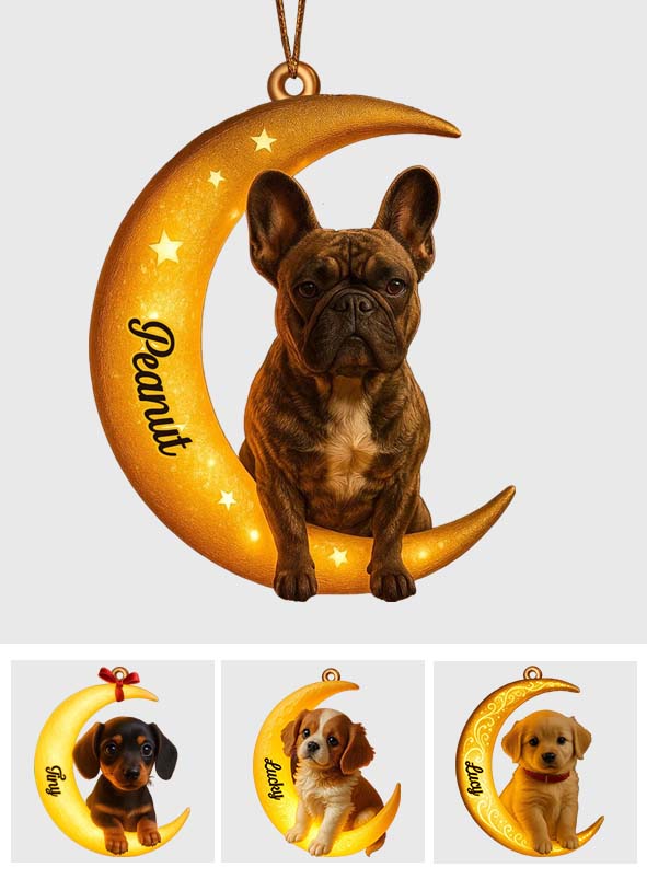 Je suis toujours avec toi - Ornement pour chien personnalisé