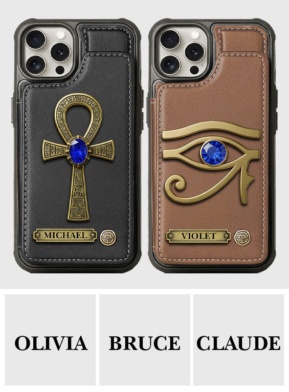 Ancient Egypt - Personalized Ancient Egypt Wallet Phone Case
