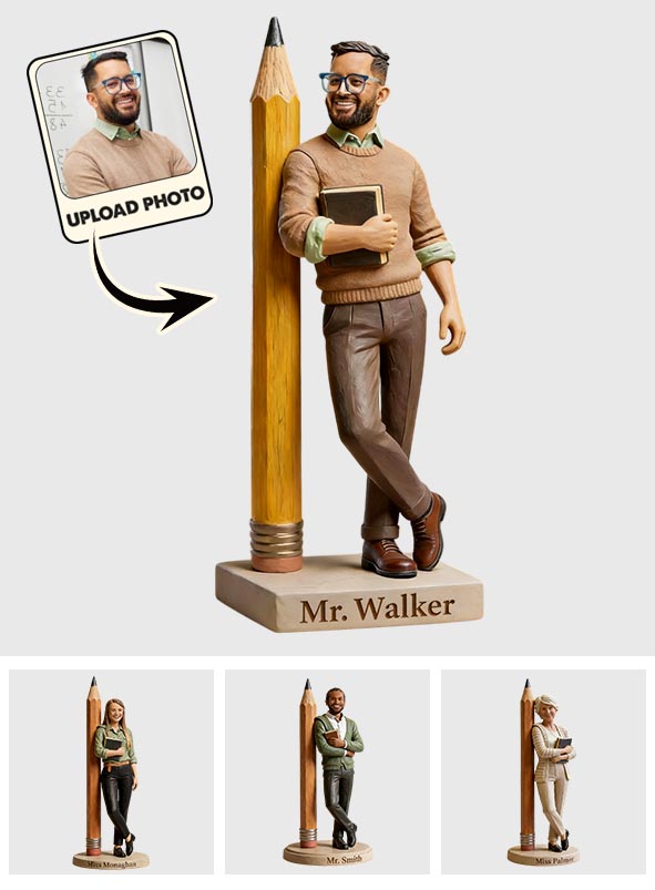 Plaque acrylique personnalisée à partir de n'importe quelle photo - Plaque acrylique personnalisée pour enseignant.