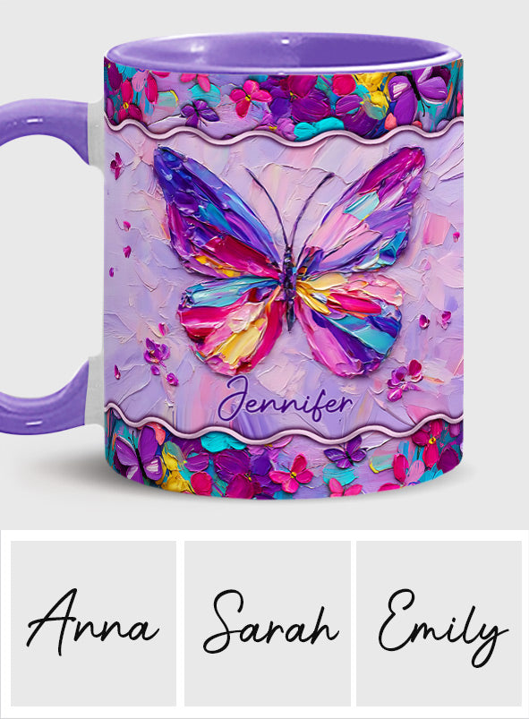 Mug personnalisé à motif papillon - Magnifique papillon
