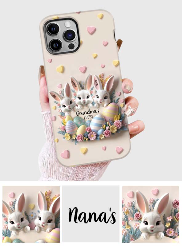Grandma's Peeps - Personalized Grandma Full Print Phone Case