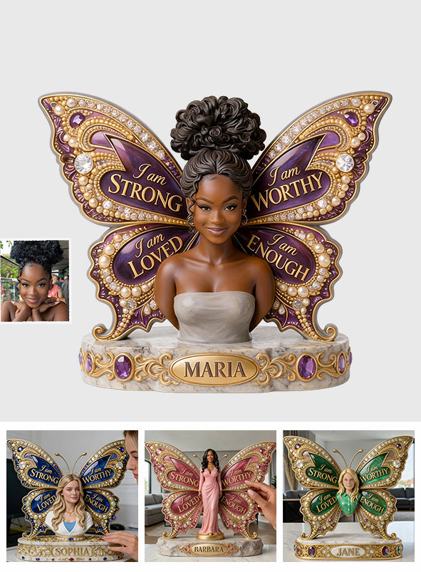 Self-love Affirmation Gift - Personalized Self Love Custom Shaped Acrylic Plaque