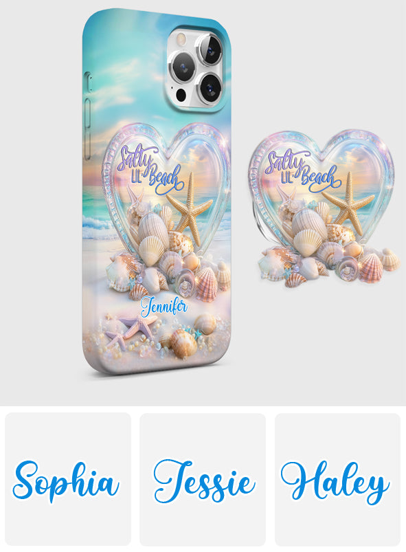 Salty Lil Beach - Coque de téléphone personnalisée pour amoureux de la mer avec impression intégrale