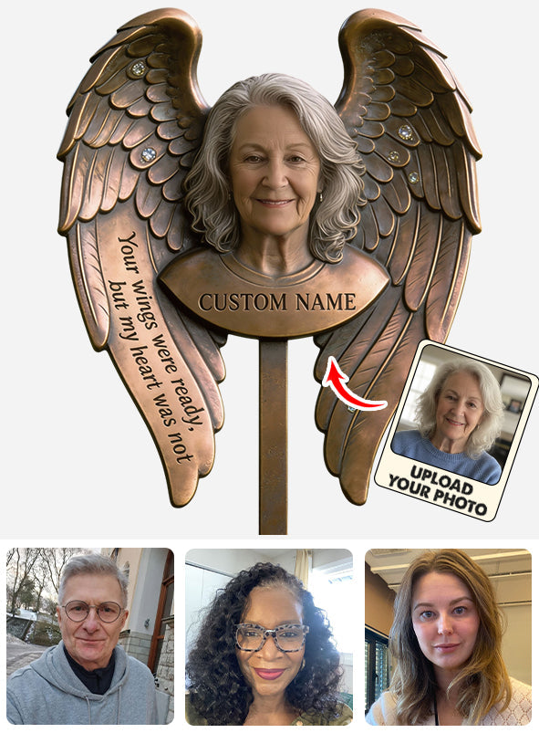 Toujours dans nos pensées - Plaque commémorative personnalisée en acrylique pour jardin / Panneau en acrylique