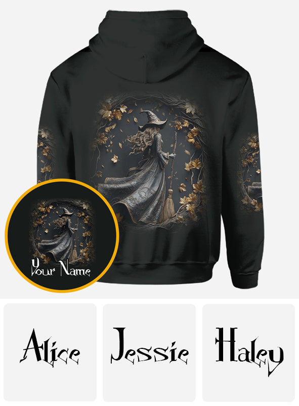 T-shirt personnalisé Sorcière Noire - T-shirt intégral Sorcière Noire