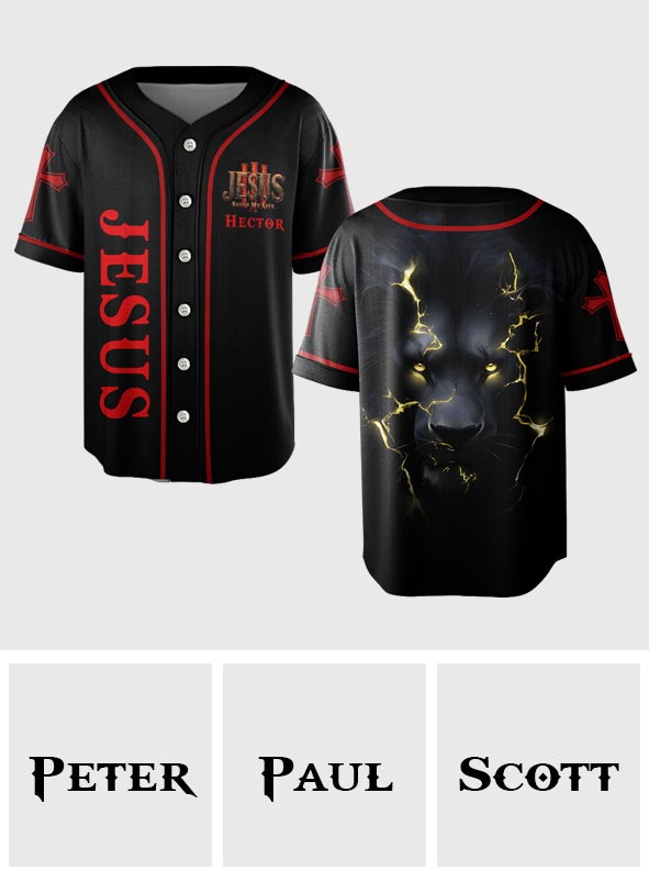 Love Jesus - Personalized Christian Baseball Jersey