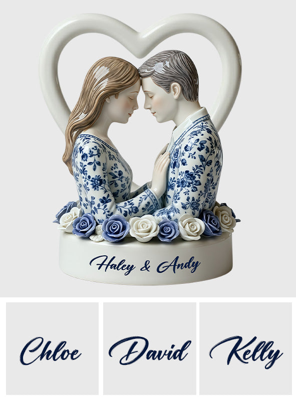 Toile de Jouy Couple You And Me We Got This - Plaque acrylique personnalisée pour couple