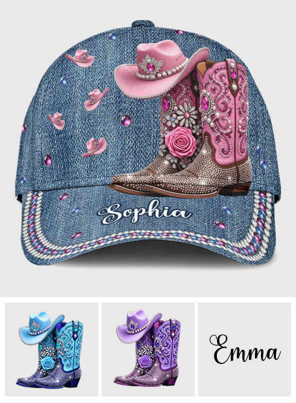 Cool Cowgirl - Personalized Cowgirl Classic Cap