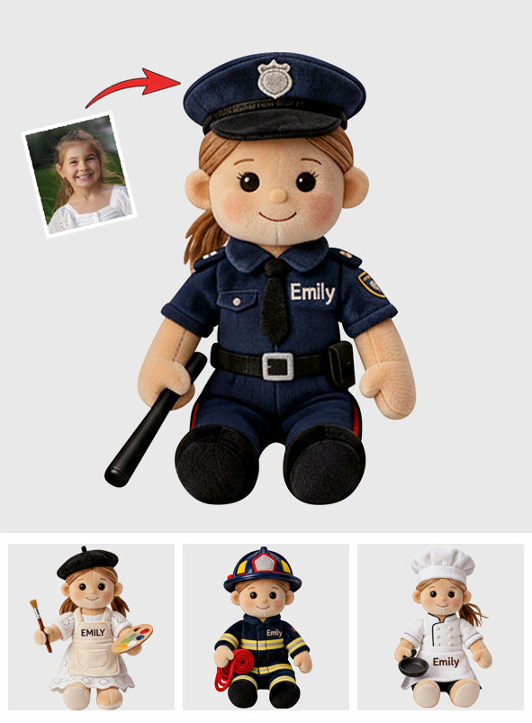 Coussin en fausse fourrure personnalisé pour enfant, réalisé à partir de n'importe quelle photo.