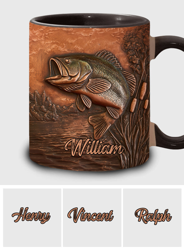 Le Meilleur Pêcheur - Mug personnalisé sur le thème de la pêche